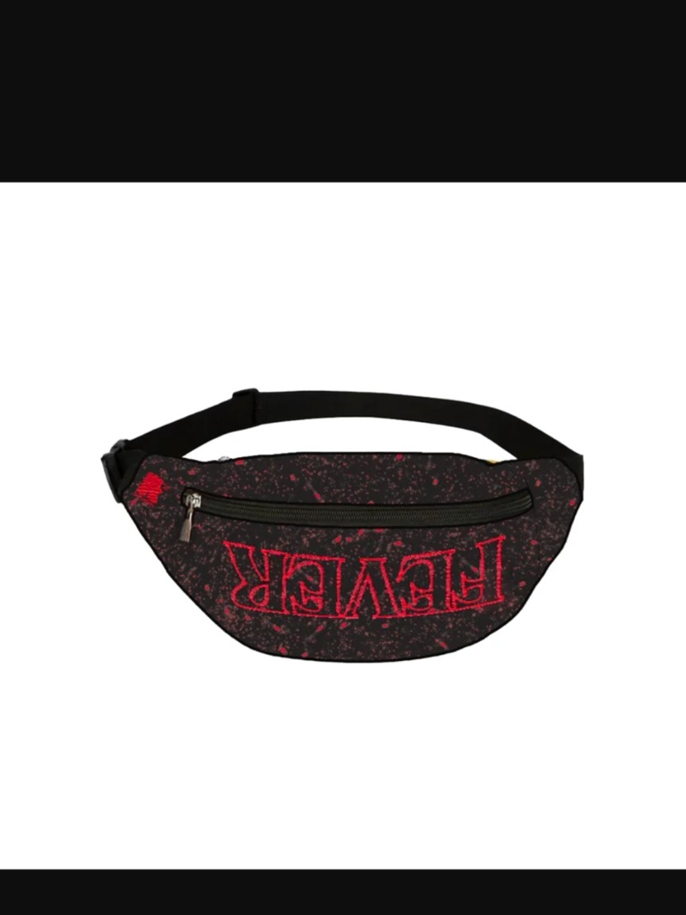 Indiana Fever x Stranger Things Splatter Fanny Pack